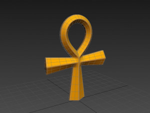 egypt cross 3D Model