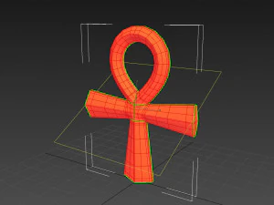 egypt cross 3D Model