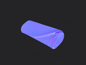 스프링롤 3D 모델