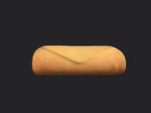 스프링롤 3D 모델