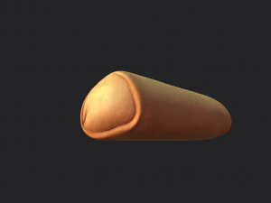 스프링롤 3D 모델