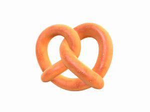pretzel Model 3D