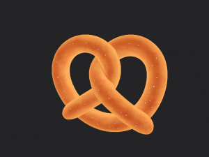 pretzel 3D Model
