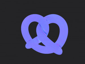 pretzel 3D Model