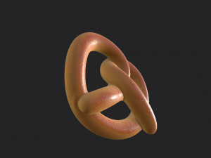 pretzel 3D Model