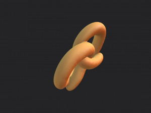 pretzel 3D Model