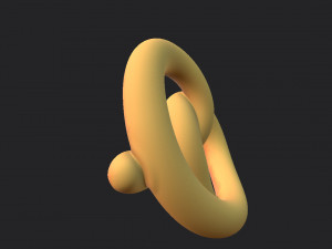 pretzel 3D Model