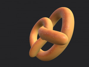 pretzel 3D Model