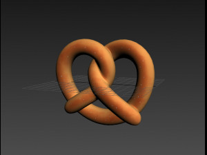 pretzel 3D Model