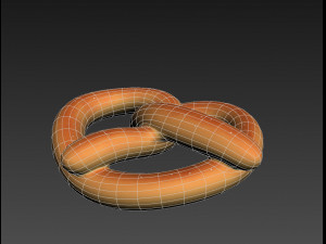 pretzel 3D Model