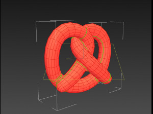 pretzel 3D Model
