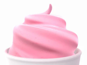 frozen yogurt 3D Model