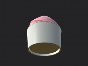 frozen yogurt 3D 모델