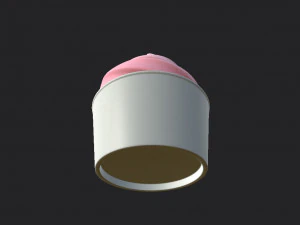 frozen yogurt 3D Model