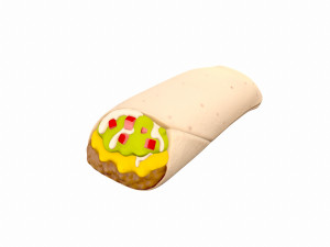 burrito 3D Model