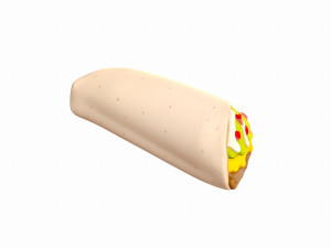 burrito Modelo 3D