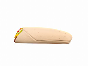burrito Modelo 3D