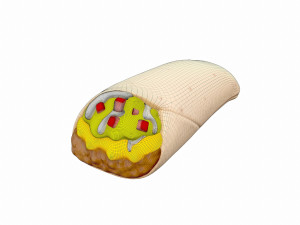 burrito Modelo 3D