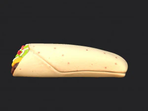 burrito Modelo 3D