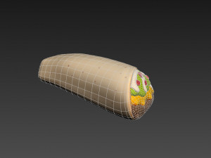 burrito Modelo 3D