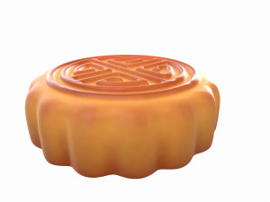 moon cake 3D 模型