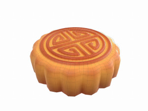 moon cake 3D 模型