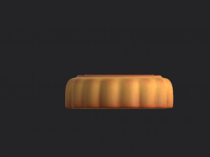 moon cake 3D 模型