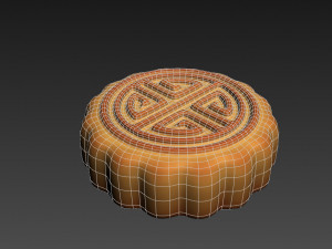moon cake 3D 模型