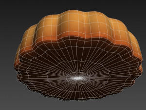 moon cake 3D 模型