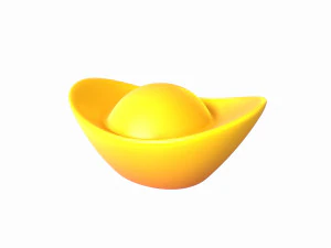 chinese gold 3D Model