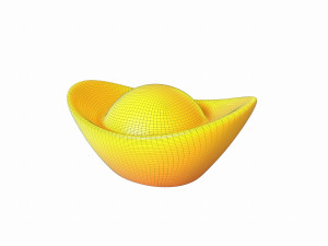 chinese gold 3Dモデル