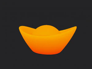 chinese gold 3D Model