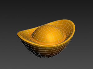 chinese gold 3Dモデル