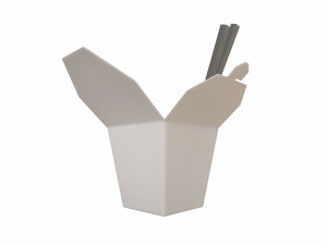 noodle box 3D 모델