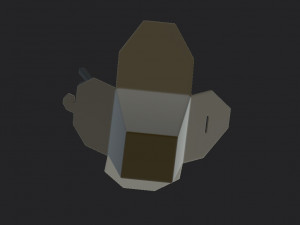 noodle box 3D 모델