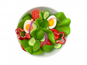 salad 3D Model
