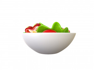 salad 3D Model