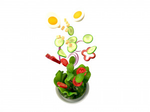 salad 3D Model