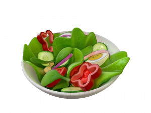 salad 3D Model