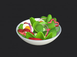 salad 3D Model