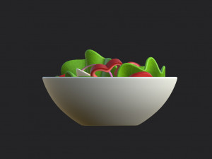salad 3D Model