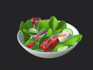 salad 3D Model