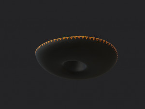 mexican musician hat Modelo 3D