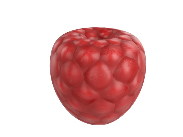 raspberry 3D Model .c4d .max .obj .3ds .fbx .stl .blend 