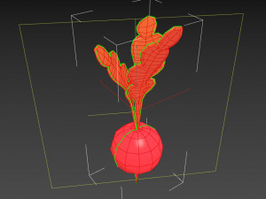 radish Modello 3D