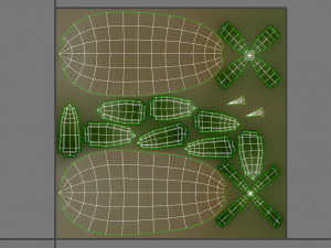 white radish Modello 3D