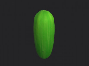 cucumber 3D मॉडल