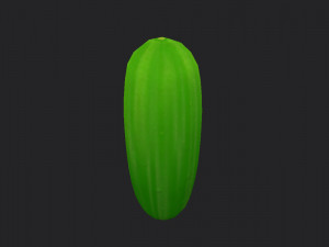 cucumber 3D मॉडल