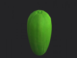 cucumber 3D मॉडल