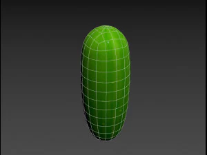 cucumber 3D Model